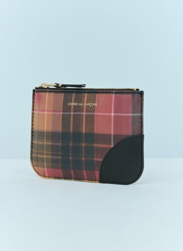 Lenticular Tartan Pouch Comme des Garçons Wallet Lenticular Tartan Pouch Multicolour cdw0355003