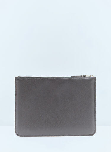 Silver Eyelet Pouch Comme des Garçons Wallet Silver Eyelet Pouch Black cdw0357012
