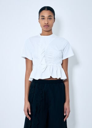 Cecilie Bahnsen Ace Top White cec0259001