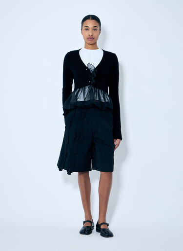 Cecilie Bahnsen Phlox Cardigan Black cec0259006