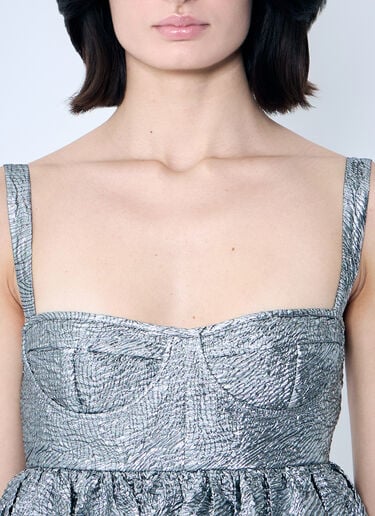 Cecilie Bahnsen Onique Dress Silver cec0259009