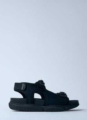 Cecilie Bahnsen Embellished Sandals Black cec0259019