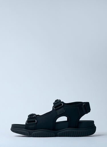 Cecilie Bahnsen Embellished Sandals Black cec0259019