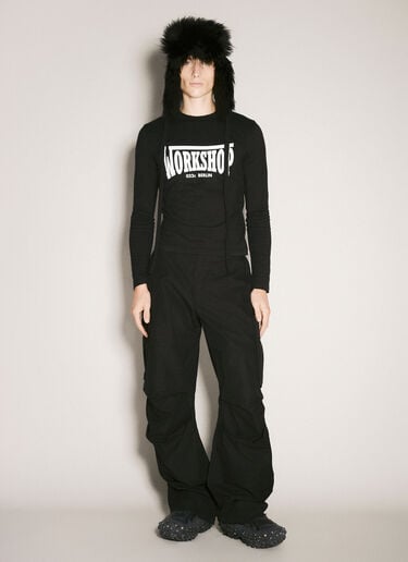 032C Victor Tight Long Sleeve T-Shirt Black cee0158006