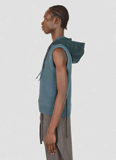 Knot Hooded Vest Craig Green Knot Hooded Vest Blue cgr0148011