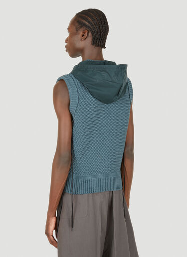 Knot Hooded Vest Craig Green Knot Hooded Vest Blue cgr0148011