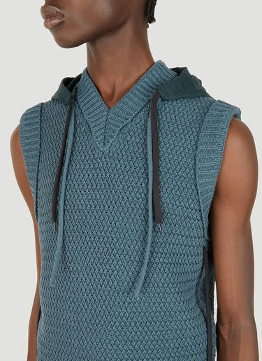 Knot Hooded Vest Craig Green Knot Hooded Vest Blue cgr0148011
