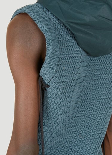 Craig Green Knot Hooded Vest Blue cgr0148011