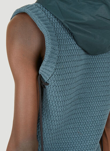 Knot Hooded Vest Craig Green Knot Hooded Vest Blue cgr0148011