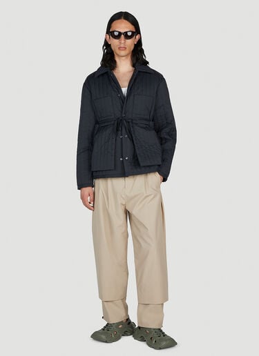 Quilted Worker Jacket Craig Green Quilted Worker Jacket Black cgr0152001