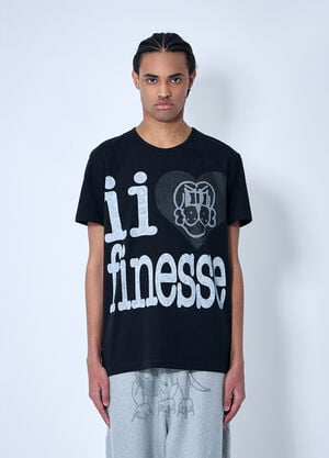 CHITO II Heart Finesse T 恤  黑色 chi0159003