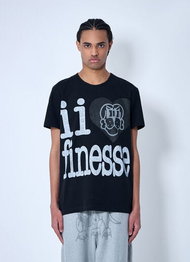 CHITO II Heart Finesse T 恤  黑色 chi0159003