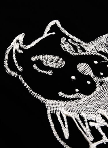 Logo Motif T-Shirt CHITO Logo Motif T-Shirt Black chi0160002