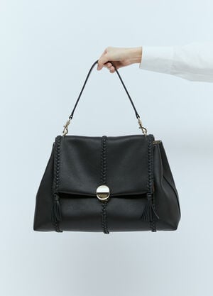 Chloé Penelope 大号单肩包 黑色 chl0255041