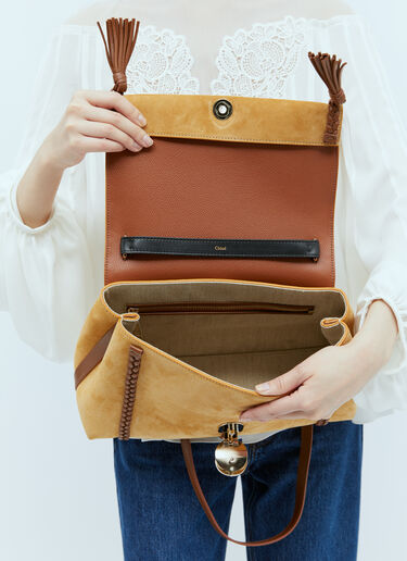 Penelope Medium Shoulder Bag Chloé Penelope Medium Shoulder Bag Brown chl0255043