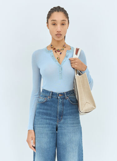 ミディアムウッディトートバッグ Chloé ミディアムウッディトートバッグ ベージュ chl0255056