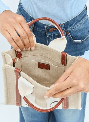 Chloé Small Woody Tote Bag Beige chl0255057