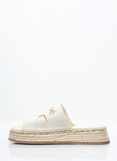 Chloé Mila Slides White chl0257034