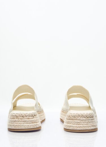 Chloé Mila Slides White chl0257034