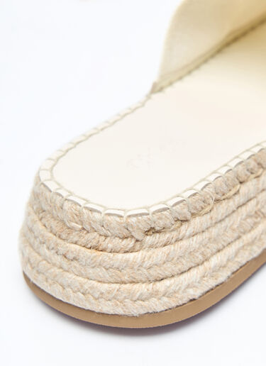 Chloé Mila Slides White chl0257034