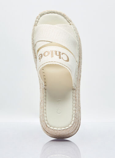 Chloé Mila Slides White chl0257034