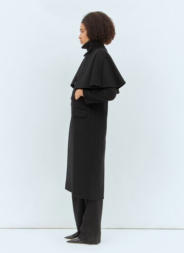 双面羊毛长款大衣 Chloé 双面羊毛长款大衣 黑色 chl0258011