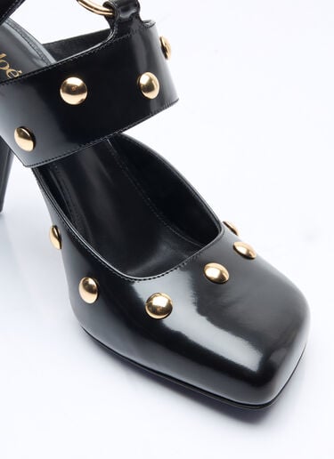 Chloé Jade Leather Pumps Black chl0258016