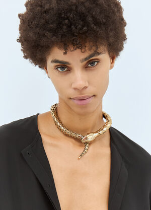 Chloé 蛇形贴颈链 金色 chl0258027
