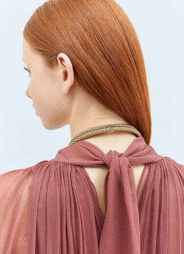 スネークチョーカー Chloé スネークチョーカー ゴールド chl0258028