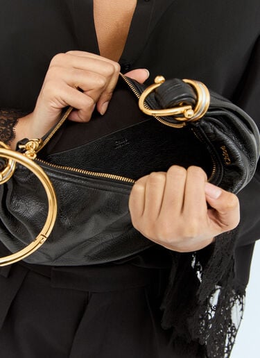 Chloé Small Bracelet Hobo Bag Black chl0258041