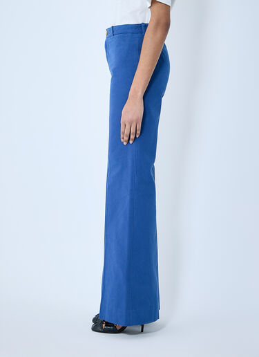 Flared Tailored Pants Chloé Flared Tailored Pants Blue chl0259011
