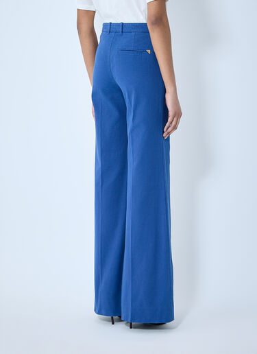 Flared Tailored Pants Chloé Flared Tailored Pants Blue chl0259011