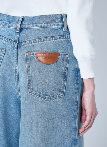 Chloé High Rise Jeans Blue chl0260011