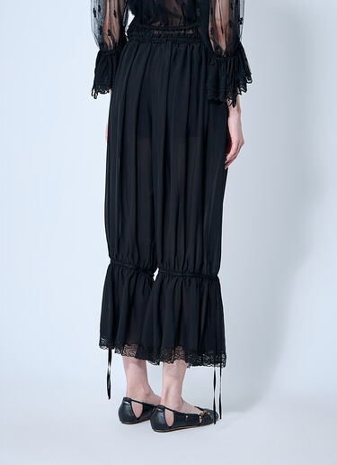 Fluid Crop Pants Chloé Fluid Crop Pants Black chl0260012