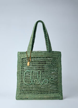 Chloé Summer Banana Tote Bag Green chl0260024