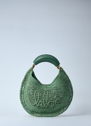 Summer Banana Hobo Shoulder Bag Chloé Summer Banana Hobo Shoulder Bag Green chl0260026