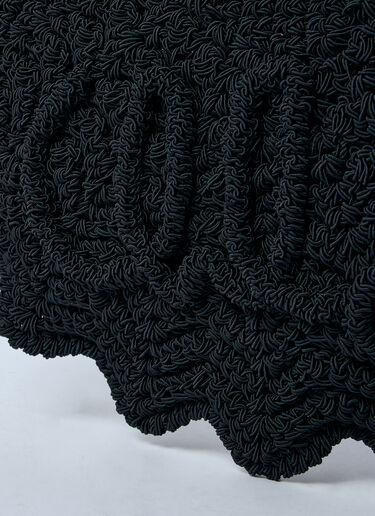 Small Bracelet Paravent Crochet Tote Bag Chloé Small Bracelet Paravent Crochet Tote Bag Black chl0260027
