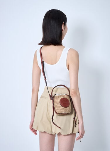 Mini Horse Medal Basket Bag Chloé Mini Horse Medal Basket Bag Brown chl0260032