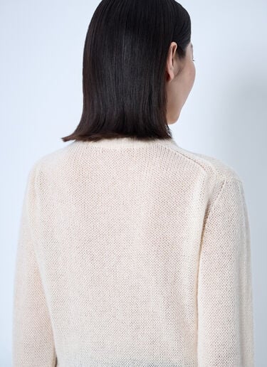 Chloé Logo Motif Sweater White chl0260042