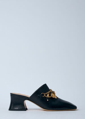 Chloé Charm Heeled Mules Black chl0261023
