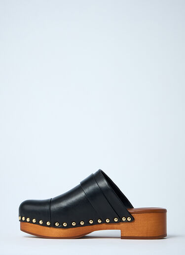 Jeanette Wedge Clog Chloé Jeanette Wedge Clog Black chl0261027