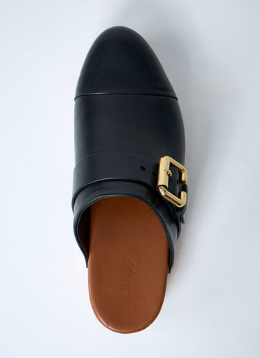 Jeanette Wedge Clog Chloé Jeanette Wedge Clog Black chl0261027