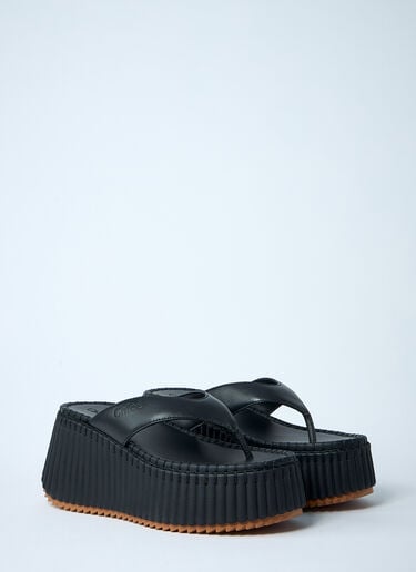 Chloé Nama Sandals Black chl0261031