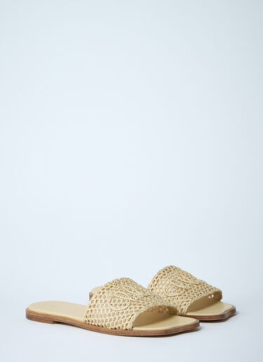 Logo Motif Slides Chloé Logo Motif Slides Brown chl0261034