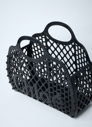 Chloé Cage Jelly Tote Bag Black chl0261051