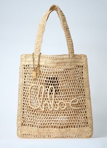 Chloé Summer Banana Tote Bag Sand chl0261053