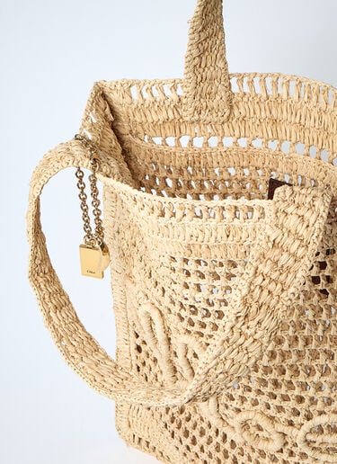 Chloé Summer Banana Tote Bag Sand chl0261053