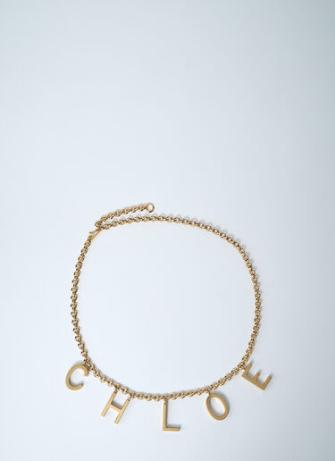 Logo Motif Bracelet Chloé Logo Motif Bracelet Gold chl0261057