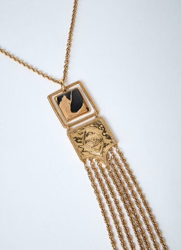 Chloé Pendant Necklace Gold chl0261062