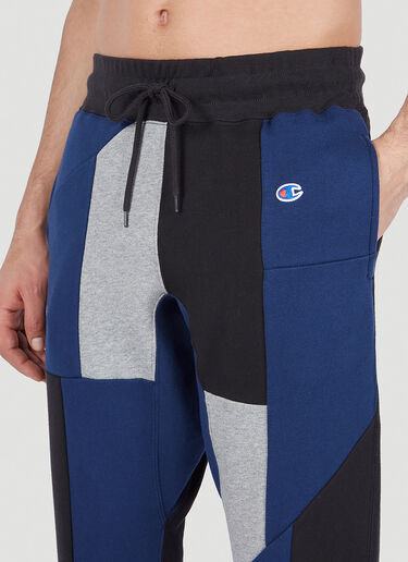 コントラストパネルトラックパンツ Champion x Anrealage コントラストパネルトラックパンツ ダークブルー chn0151006